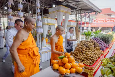 ประมวลภาพพิธีบวงสรวงสมโภช ครบ ๓๖ ปี วัดจุฬามณี ปี ๒๕๖๘