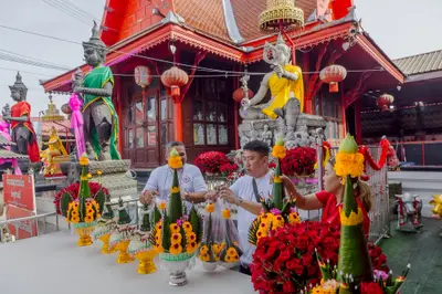 ประมวลภาพพิธีบวงสรวงสมโภช ครบ ๓๖ ปี วัดจุฬามณี ปี ๒๕๖๘