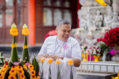 ประมวลภาพพิธีบวงสรวงสมโภช ครบ ๓๖ ปี วัดจุฬามณี ปี ๒๕๖๘