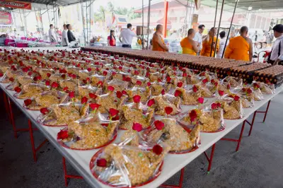 ประมวลภาพพิธีบวงสรวงสมโภช ครบ ๓๖ ปี วัดจุฬามณี ปี ๒๕๖๘