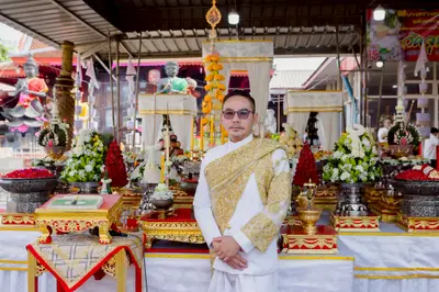 ประมวลภาพพิธีบวงสรวงสมโภช ครบ ๓๖ ปี วัดจุฬามณี ปี ๒๕๖๘