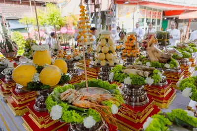ประมวลภาพพิธีบวงสรวงสมโภช ครบ ๓๖ ปี วัดจุฬามณี ปี ๒๕๖๘