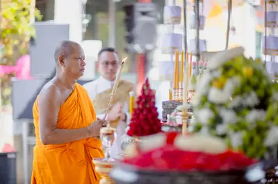 ประมวลภาพพิธีบวงสรวงสมโภช ครบ ๓๖ ปี วัดจุฬามณี ปี ๒๕๖๘