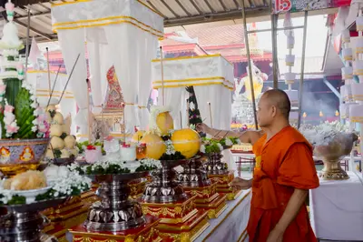 ประมวลภาพพิธีบวงสรวงสมโภช ครบ ๓๖ ปี วัดจุฬามณี ปี ๒๕๖๘