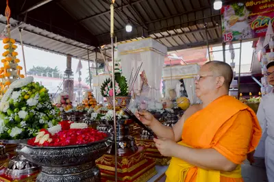 ประมวลภาพพิธีบวงสรวงสมโภช ครบ ๓๖ ปี วัดจุฬามณี ปี ๒๕๖๘