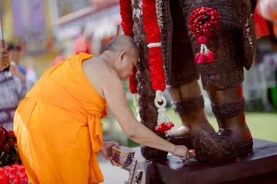 ประมวลภาพพิธีบวงสรวงสมโภช ครบ ๓๖ ปี วัดจุฬามณี ปี ๒๕๖๘