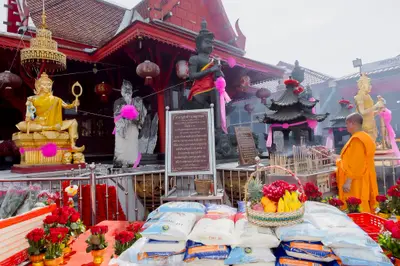 ประมวลภาพพิธีบวงสรวงสมโภช ครบ ๓๖ ปี วัดจุฬามณี ปี ๒๕๖๘