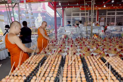 ประมวลภาพพิธีบวงสรวงสมโภช ครบ ๓๖ ปี วัดจุฬามณี ปี ๒๕๖๘