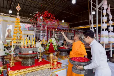 ประมวลภาพพิธีบวงสรวงสมโภช ครบ ๓๖ ปี วัดจุฬามณี ปี ๒๕๖๘