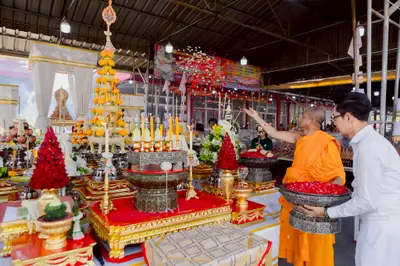 ประมวลภาพพิธีบวงสรวงสมโภช ครบ ๓๖ ปี วัดจุฬามณี ปี ๒๕๖๘