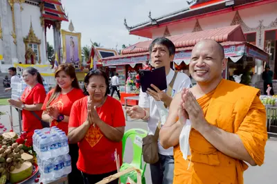 ประมวลภาพพิธีบวงสรวงสมโภช ครบ ๓๖ ปี วัดจุฬามณี ปี ๒๕๖๘