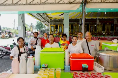 ประมวลภาพพิธีบวงสรวงสมโภช ครบ ๓๖ ปี วัดจุฬามณี ปี ๒๕๖๘