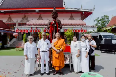 ประมวลภาพพิธีบวงสรวงสมโภช ครบ ๓๖ ปี วัดจุฬามณี ปี ๒๕๖๘