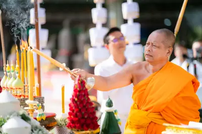 ประมวลภาพพิธีบูชาครู–ครอบครูบูรพาจารย์ วัดจุฬามณี ปี ๒๕๖๘