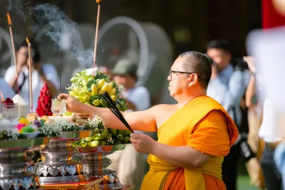 ประมวลภาพพิธีบูชาครู–ครอบครูบูรพาจารย์ วัดจุฬามณี ปี ๒๕๖๘