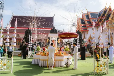 ประมวลภาพพิธีบูชาครู–ครอบครูบูรพาจารย์ วัดจุฬามณี ปี ๒๕๖๘