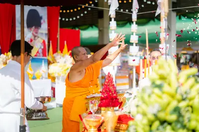 ประมวลภาพพิธีบูชาครู–ครอบครูบูรพาจารย์ วัดจุฬามณี ปี ๒๕๖๘