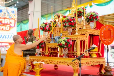 ประมวลภาพพิธีบูชาครู–ครอบครูบูรพาจารย์ วัดจุฬามณี ปี ๒๕๖๘