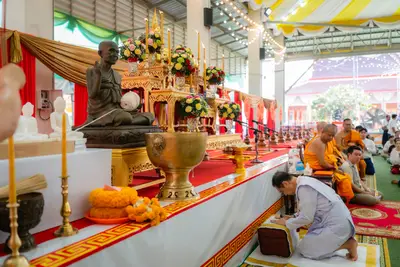 ประมวลภาพพิธีบูชาครู–ครอบครูบูรพาจารย์ วัดจุฬามณี ปี ๒๕๖๘