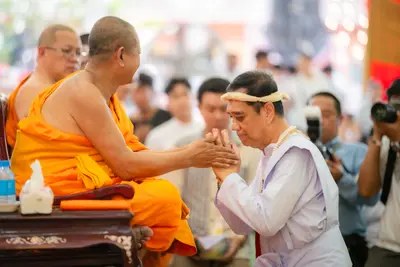 ประมวลภาพพิธีบูชาครู–ครอบครูบูรพาจารย์ วัดจุฬามณี ปี ๒๕๖๘