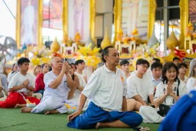 ประมวลภาพพิธีบูชาครู–ครอบครูบูรพาจารย์ วัดจุฬามณี ปี ๒๕๖๘