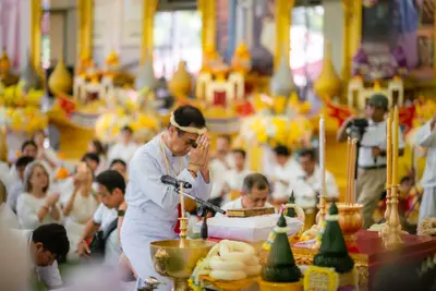 ประมวลภาพพิธีบูชาครู–ครอบครูบูรพาจารย์ วัดจุฬามณี ปี ๒๕๖๘