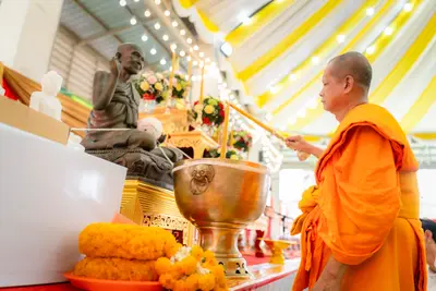ประมวลภาพพิธีบูชาครู–ครอบครูบูรพาจารย์ วัดจุฬามณี ปี ๒๕๖๘