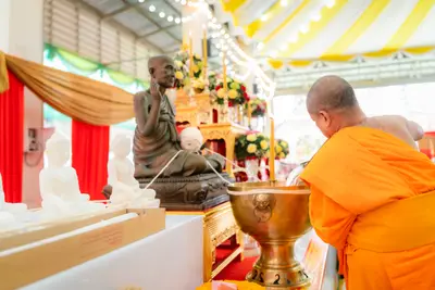 ประมวลภาพพิธีบูชาครู–ครอบครูบูรพาจารย์ วัดจุฬามณี ปี ๒๕๖๘