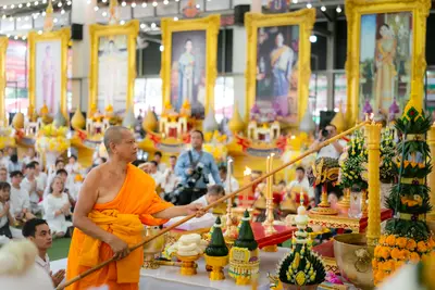 ประมวลภาพพิธีบูชาครู–ครอบครูบูรพาจารย์ วัดจุฬามณี ปี ๒๕๖๘