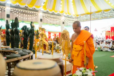 ประมวลภาพพิธีบูชาครู–ครอบครูบูรพาจารย์ วัดจุฬามณี ปี ๒๕๖๘