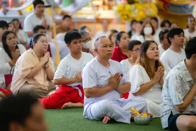 ประมวลภาพพิธีบูชาครู–ครอบครูบูรพาจารย์ วัดจุฬามณี ปี ๒๕๖๘