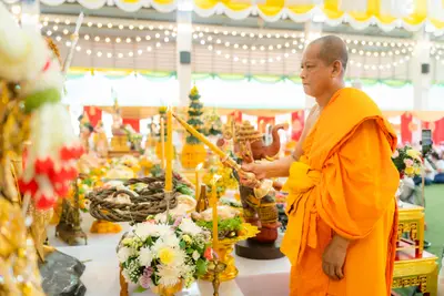 ประมวลภาพพิธีบูชาครู–ครอบครูบูรพาจารย์ วัดจุฬามณี ปี ๒๕๖๘