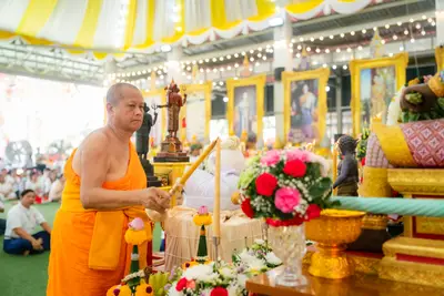 ประมวลภาพพิธีบูชาครู–ครอบครูบูรพาจารย์ วัดจุฬามณี ปี ๒๕๖๘