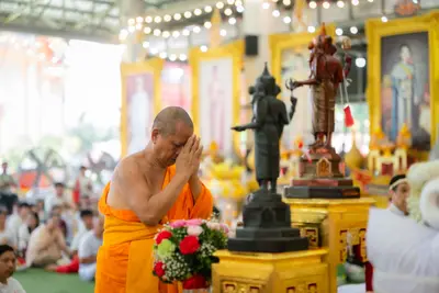 ประมวลภาพพิธีบูชาครู–ครอบครูบูรพาจารย์ วัดจุฬามณี ปี ๒๕๖๘