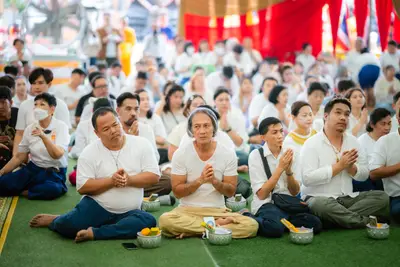 ประมวลภาพพิธีบูชาครู–ครอบครูบูรพาจารย์ วัดจุฬามณี ปี ๒๕๖๘