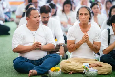 ประมวลภาพพิธีบูชาครู–ครอบครูบูรพาจารย์ วัดจุฬามณี ปี ๒๕๖๘