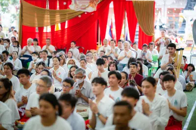 ประมวลภาพพิธีบูชาครู–ครอบครูบูรพาจารย์ วัดจุฬามณี ปี ๒๕๖๘