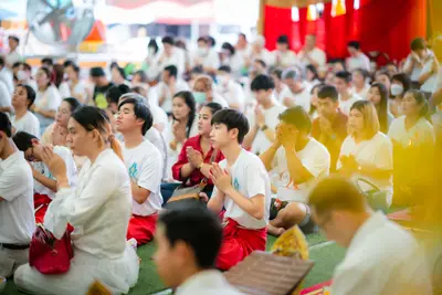 ประมวลภาพพิธีบูชาครู–ครอบครูบูรพาจารย์ วัดจุฬามณี ปี ๒๕๖๘