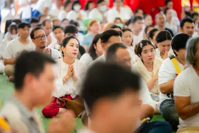 ประมวลภาพพิธีบูชาครู–ครอบครูบูรพาจารย์ วัดจุฬามณี ปี ๒๕๖๘