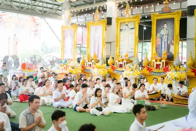 ประมวลภาพพิธีบูชาครู–ครอบครูบูรพาจารย์ วัดจุฬามณี ปี ๒๕๖๘