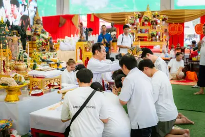 ประมวลภาพพิธีบูชาครู–ครอบครูบูรพาจารย์ วัดจุฬามณี ปี ๒๕๖๘