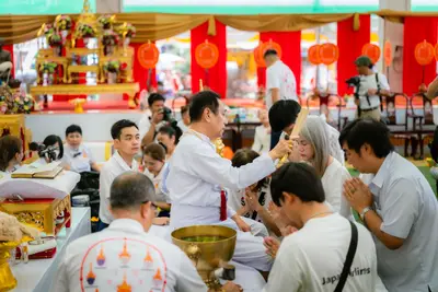 ประมวลภาพพิธีบูชาครู–ครอบครูบูรพาจารย์ วัดจุฬามณี ปี ๒๕๖๘