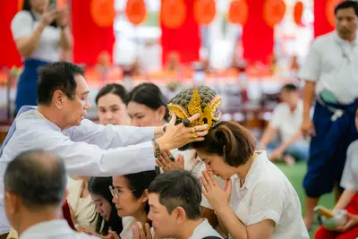 ประมวลภาพพิธีบูชาครู–ครอบครูบูรพาจารย์ วัดจุฬามณี ปี ๒๕๖๘