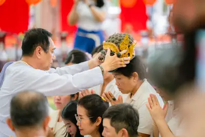 ประมวลภาพพิธีบูชาครู–ครอบครูบูรพาจารย์ วัดจุฬามณี ปี ๒๕๖๘