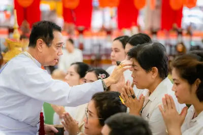 ประมวลภาพพิธีบูชาครู–ครอบครูบูรพาจารย์ วัดจุฬามณี ปี ๒๕๖๘
