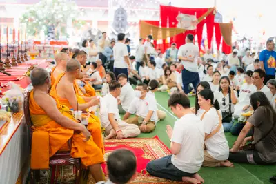 ประมวลภาพพิธีบูชาครู–ครอบครูบูรพาจารย์ วัดจุฬามณี ปี ๒๕๖๘