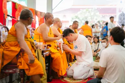 ประมวลภาพพิธีบูชาครู–ครอบครูบูรพาจารย์ วัดจุฬามณี ปี ๒๕๖๘