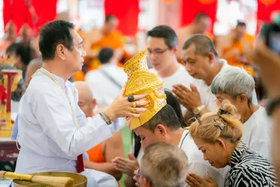 ประมวลภาพพิธีบูชาครู–ครอบครูบูรพาจารย์ วัดจุฬามณี ปี ๒๕๖๘
