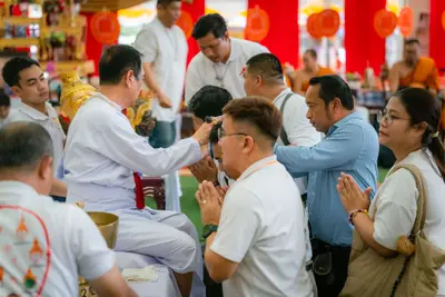 ประมวลภาพพิธีบูชาครู–ครอบครูบูรพาจารย์ วัดจุฬามณี ปี ๒๕๖๘