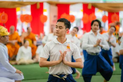 ประมวลภาพพิธีบูชาครู–ครอบครูบูรพาจารย์ วัดจุฬามณี ปี ๒๕๖๘